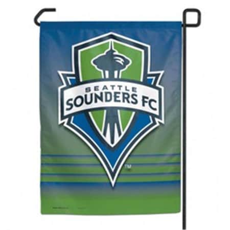Seattle Sounders Flag 12x18 Garden Style 2 Sided